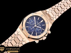 AP0387C - Royal Oak Chronograph 26320ST RGRG Blue JHF A7750 - 10.jpg